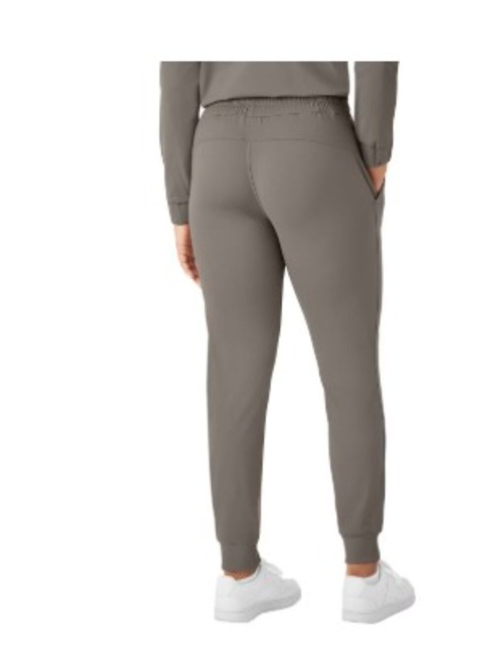 Women's Travel Jogger Taupe Size L - Picture 3 of 3